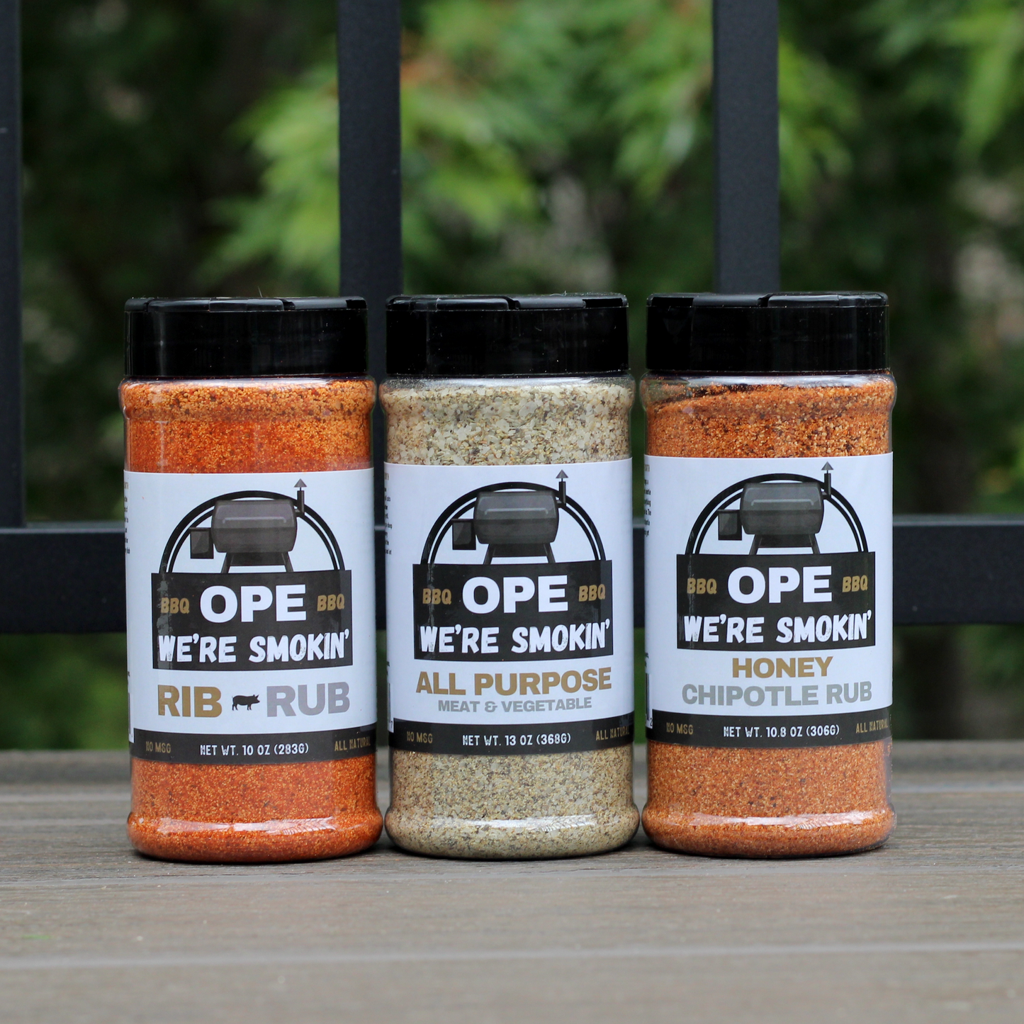 Smoker Combo - Grey Beanie + Rib Rub & All Purpose Seasoning