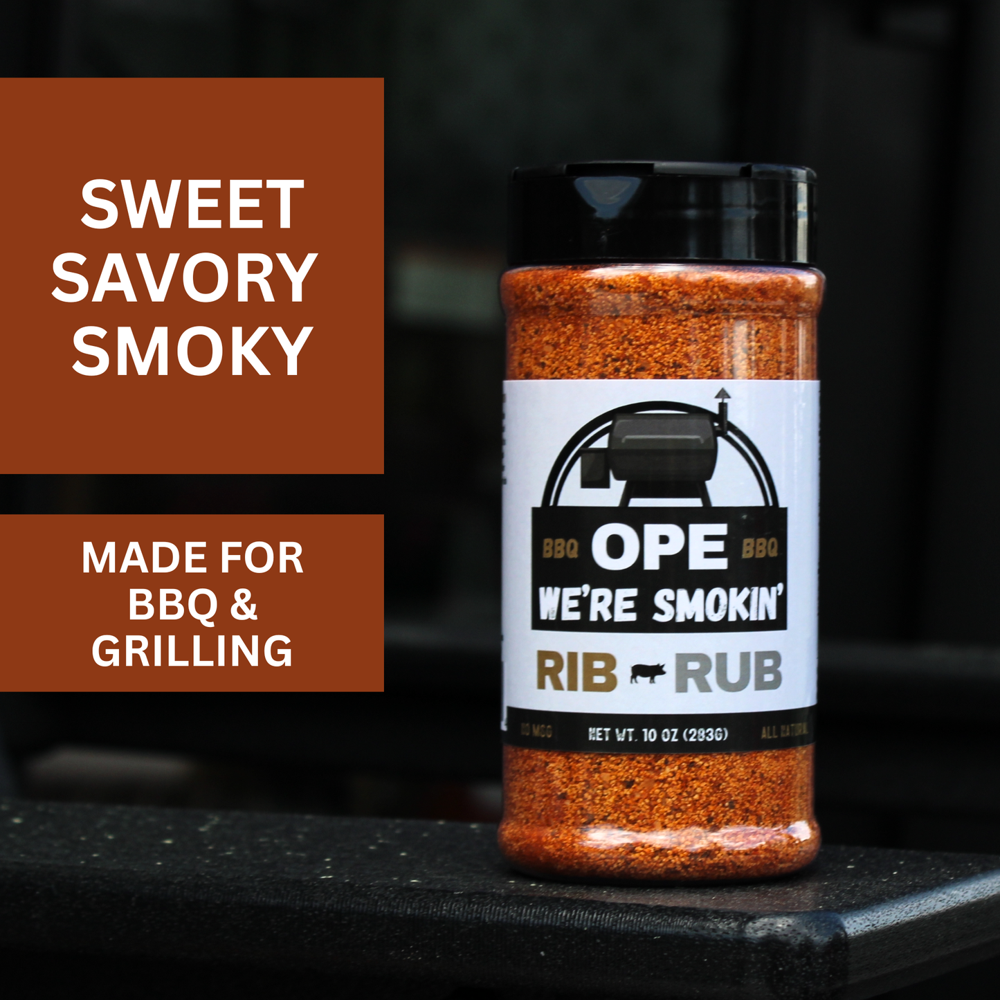 Ope We're Smokin' Rib Rub - 10oz