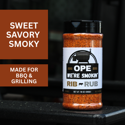 Ope We're Smokin' Rib Rub - 10oz