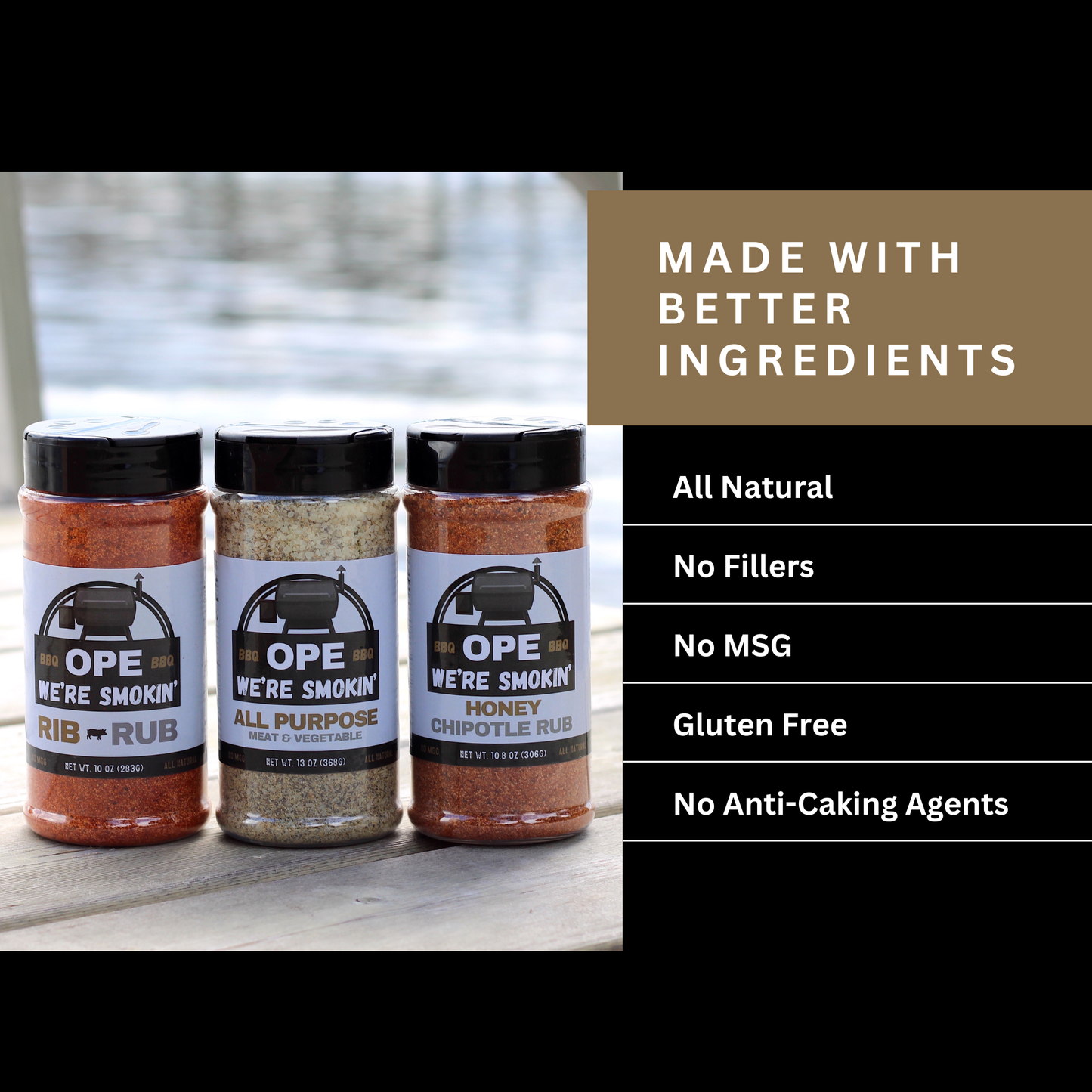 Ope We're Smokin' All Purpose Seasoning - 13oz