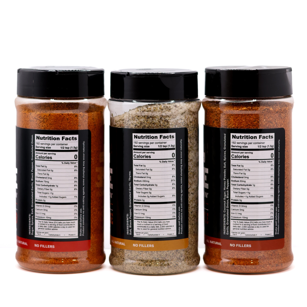 Ope Trio Pack - BBQ Rub, All Purpose & Honey Chipotle Rub