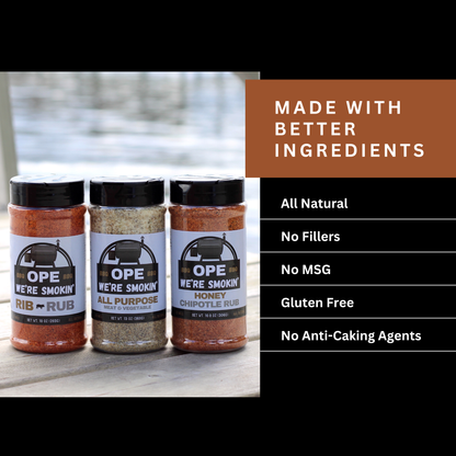 Ope We’re Smokin’ Honey Chipotle Rub - 10.8oz