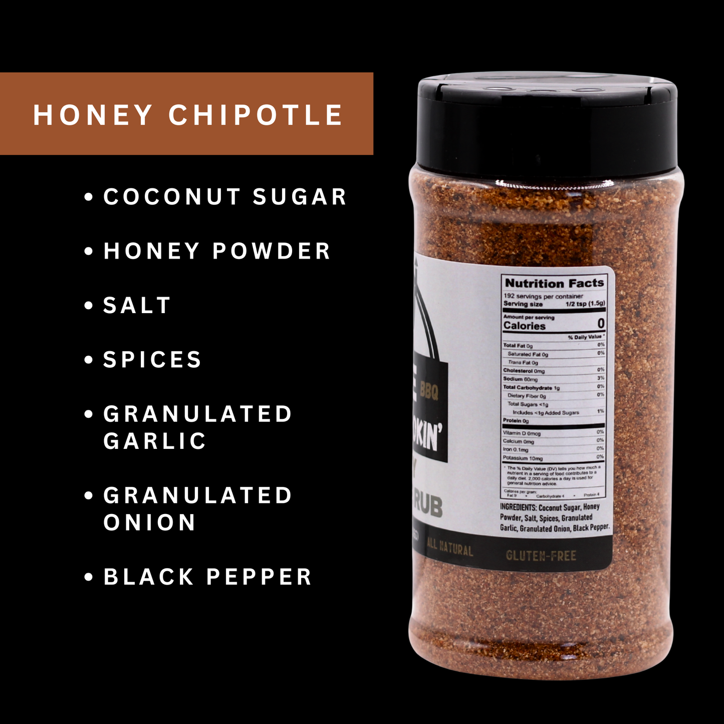Ope We’re Smokin’ Honey Chipotle Rub - 10.8oz