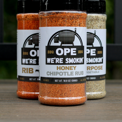Ope Trio Pack - Rib Rub, All Purpose & Honey Chipotle Rub