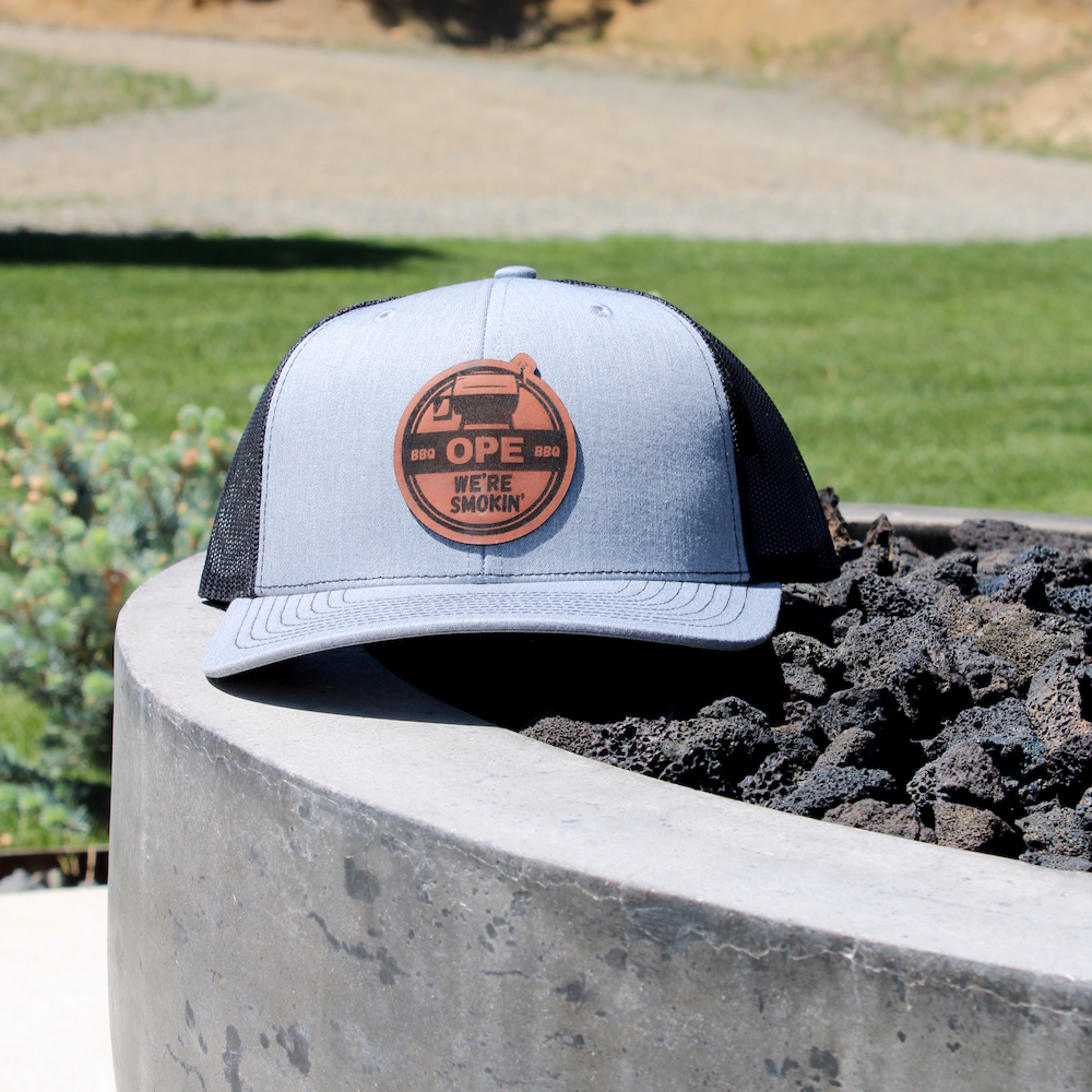 Ope We're Smokin' Hat - Light Grey