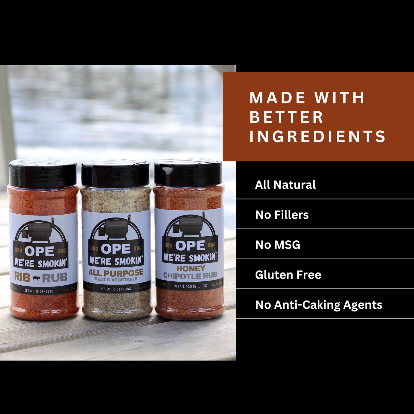 Ope We're Smokin' Rib Rub - 10oz